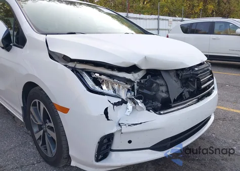 2022 Honda Odyssey Touring from USA, damaged, VIN 5FNRL6H82NB026586